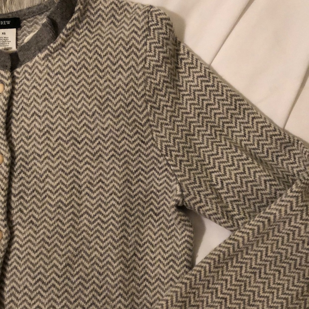 J. Crew Ruffle Cardigan - Picture 6 of 8